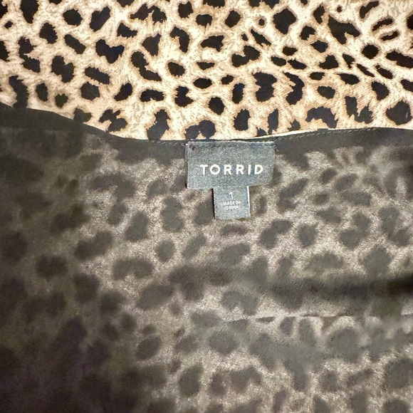 Torrid Leopard Print Camisole Top - Picture 3 of 3